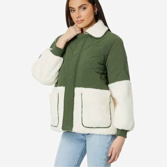 Blank NYC Jackets & Blazers - NWT Blank NYC Oversized Sherpa Quilted Jacket